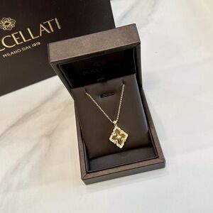 Buccellati lace pendant necklace
